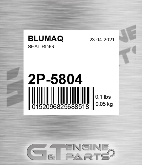 2P-5804 Seal Ring for BLUMAQ