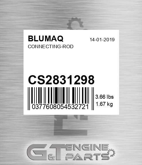 CS2831298 Connecting-rod for BLUMAQ