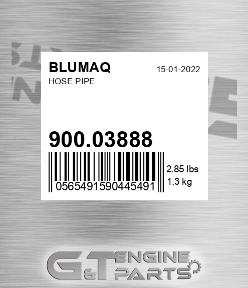 900.03888 Hose Pipe for BLUMAQ