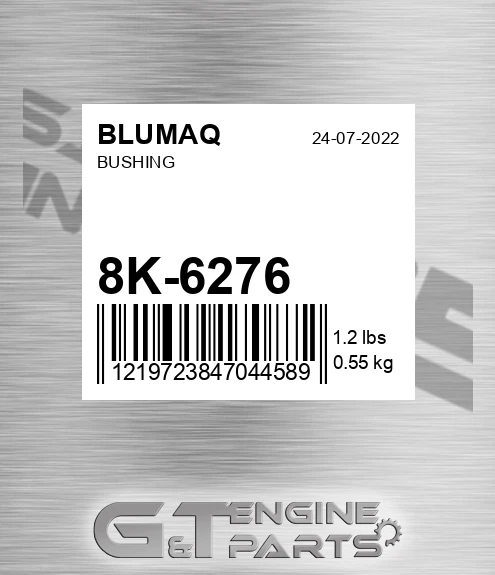 8K-6276 Bushing for BLUMAQ