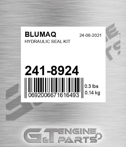 241-8924 Hydraulic Seal Kit