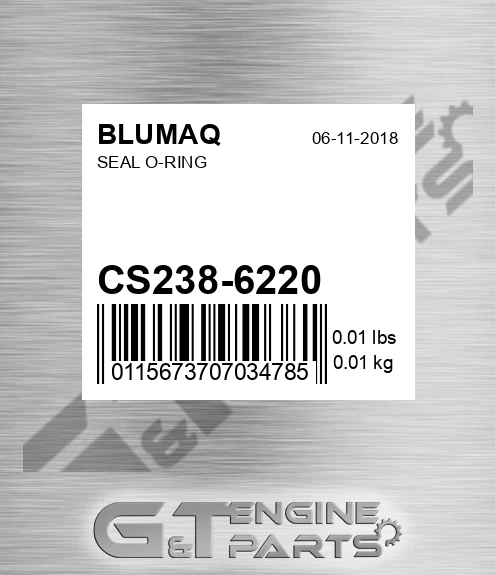 CS238-6220 Seal O-ring for BLUMAQ