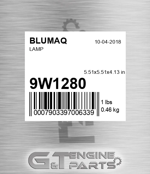 9W-1280 BLUMAQ Lamp