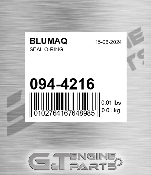094-4216 Seal O-ring for BLUMAQ