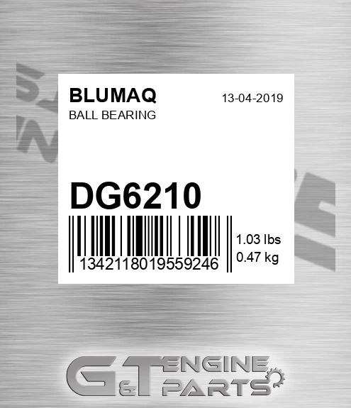 DG6210 Ball Bearing for BLUMAQ