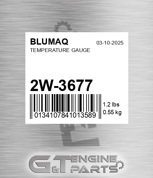 2W-3677 Temperature Gauge
