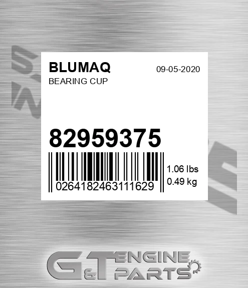 82959375 Bearing Cup