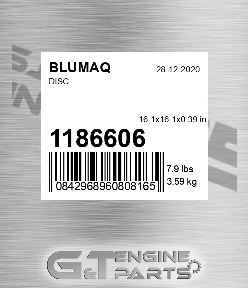118-6606 Disc for BLUMAQ