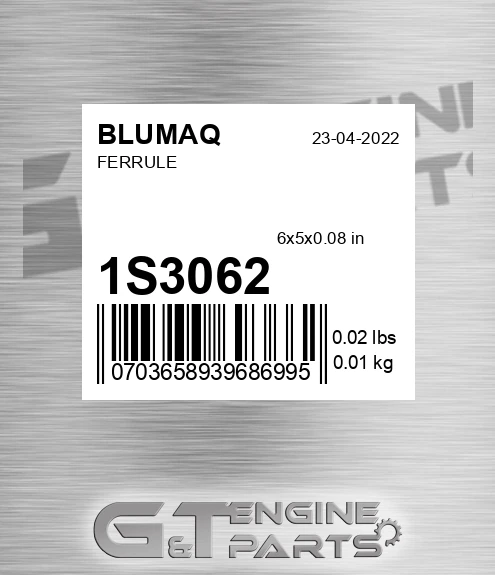 1S-3062 Ferrule for BLUMAQ