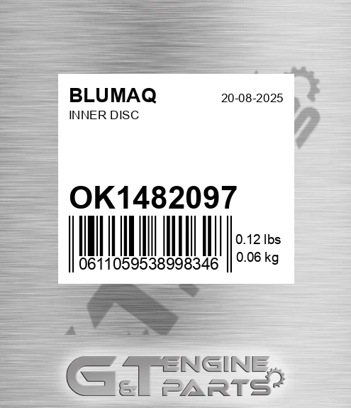 OK1482097 Inner Disc