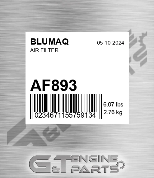 AF893 BLUMAQ Air Filter