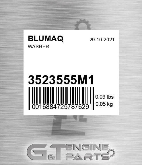 3523555M1 BLUMAQ Washer