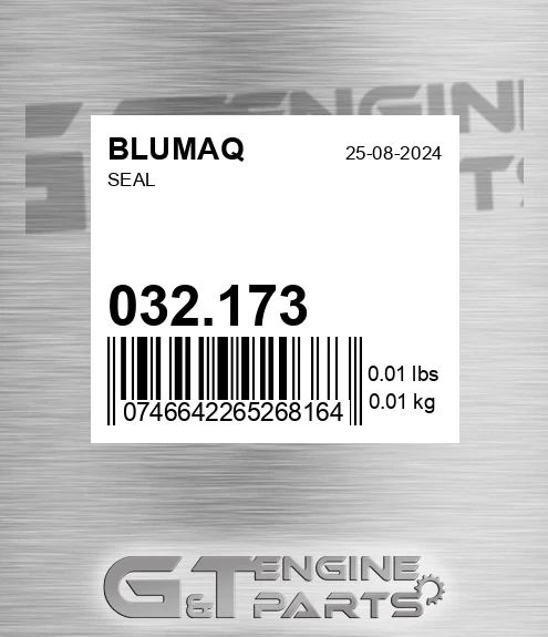 032.173 Seal for BLUMAQ