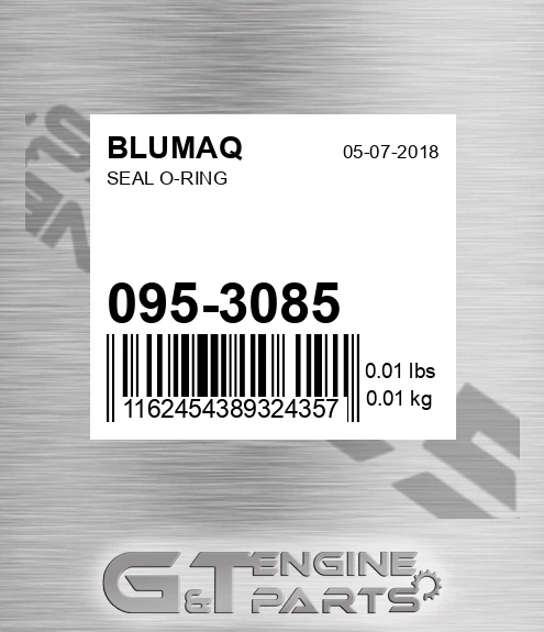 095-3085 Seal O-ring for BLUMAQ