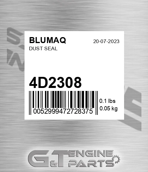 4D-2308 Dust Seal