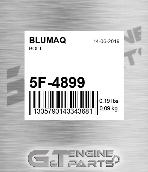 5F-4899 Bolt for BLUMAQ