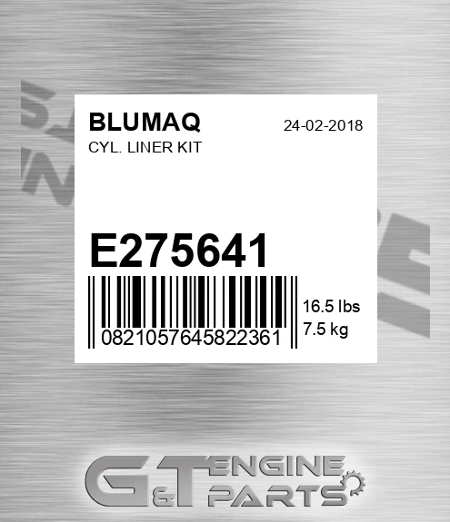 E275641 BLUMAQ Cyl. Liner Kit