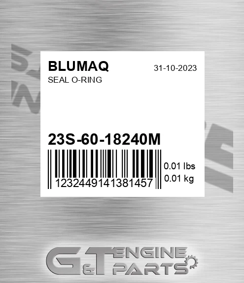 23S-60-18240M Seal O-ring for BLUMAQ