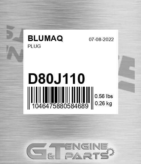 D80J110 Plug