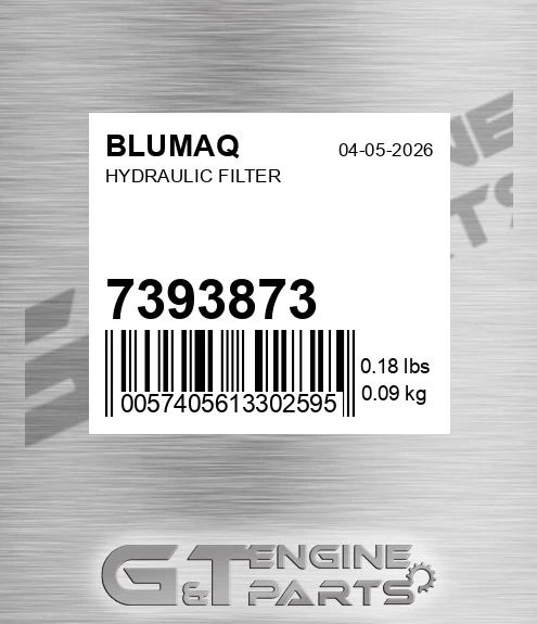 7393873 Hydraulic Filter for BLUMAQ