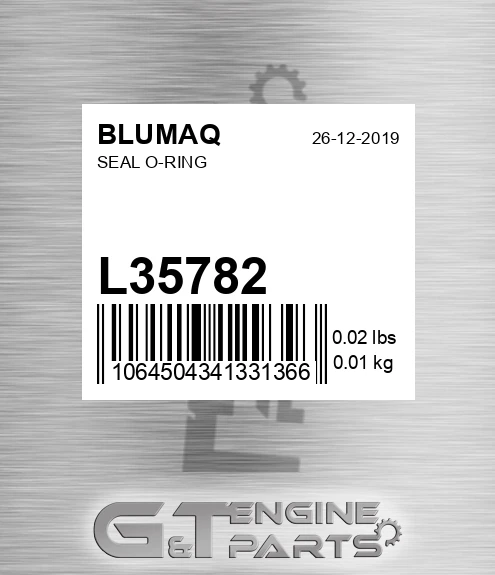 L35782 BLUMAQ Seal O-ring