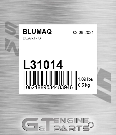 L31014 BLUMAQ Bearing