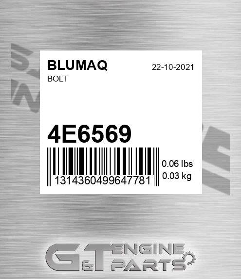 4E-6569 Bolt