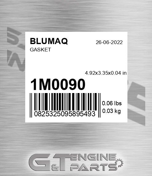 1M-0090 Gasket for BLUMAQ