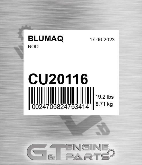 CU20116 Rod