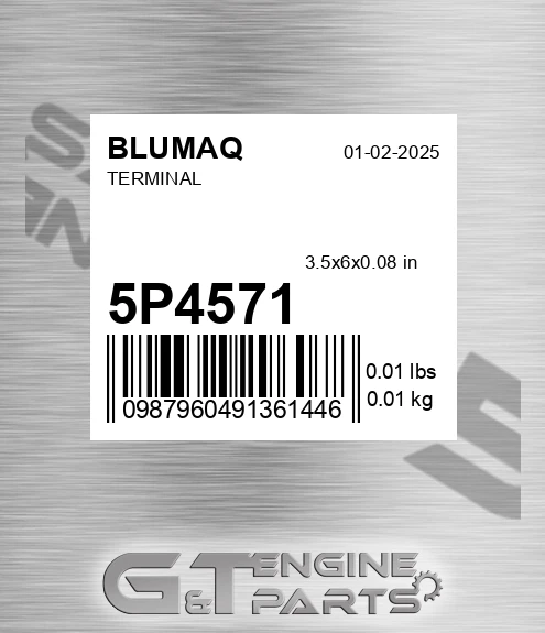 5P-4571 Terminal for BLUMAQ