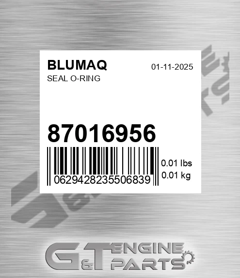 87016956 BLUMAQ Seal O-ring