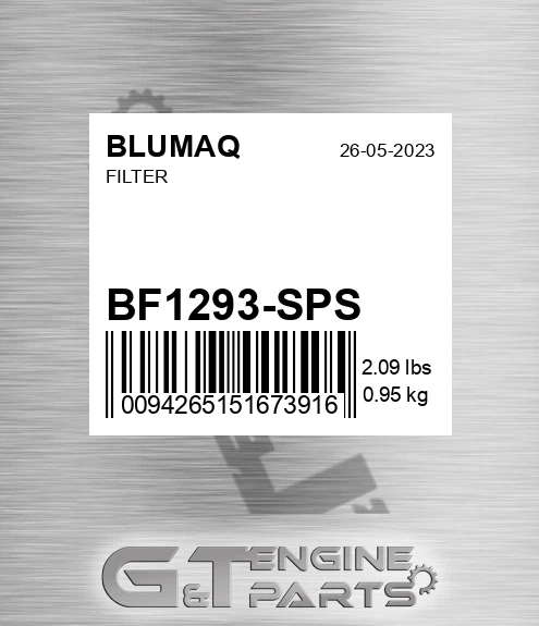 BF1293-SPS BLUMAQ Filter