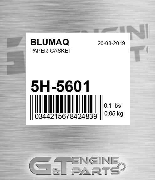 5H-5601 Paper Gasket
