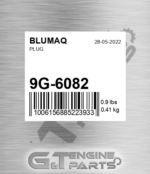 9G-6082 Plug for BLUMAQ
