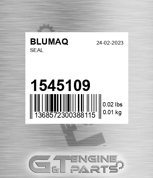 1545109 Seal for BLUMAQ