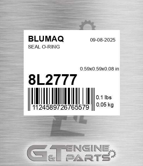 8L-2777 Seal O-ring for BLUMAQ