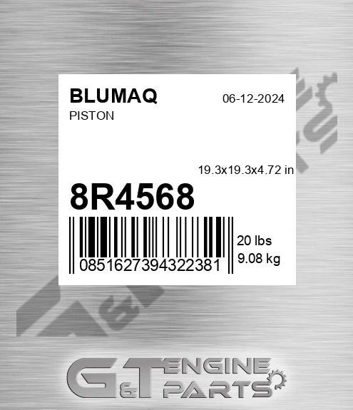 8R-4568 Piston for BLUMAQ