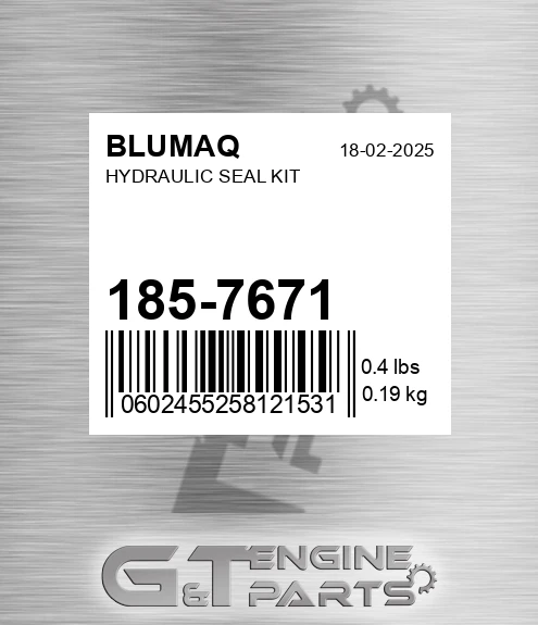 185-7671 Hydraulic Seal Kit for BLUMAQ