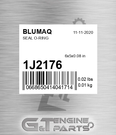 1J-2176 Seal O-ring for BLUMAQ