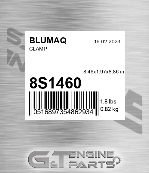 8S-1460 Clamp for BLUMAQ