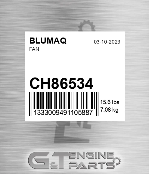 CH86534 Fan for BLUMAQ