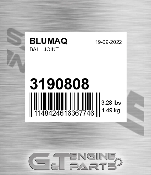 3190808 Ball Joint for BLUMAQ