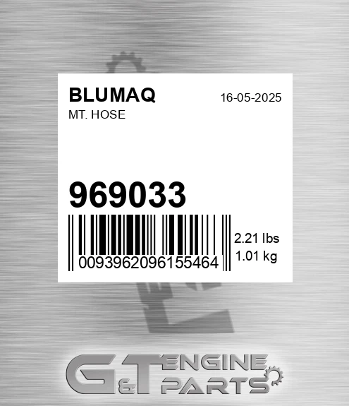 969033 BLUMAQ Mt. Hose