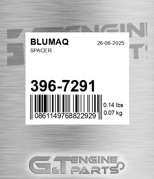 396-7291 Spacer