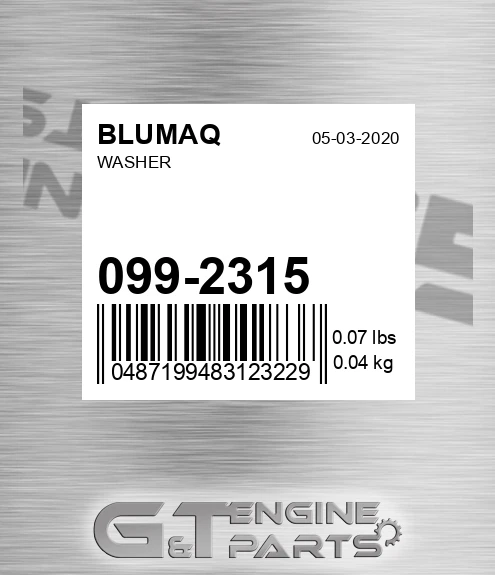 099-2315 Washer for BLUMAQ