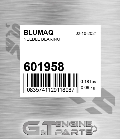 601958 Needle Bearing for BLUMAQ