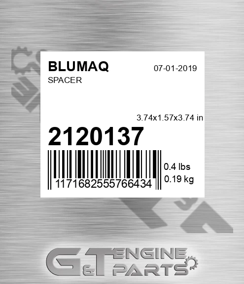 212-0137 Spacer for BLUMAQ