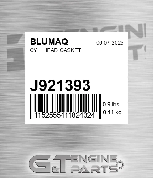 J921393 BLUMAQ Cyl. Head Gasket
