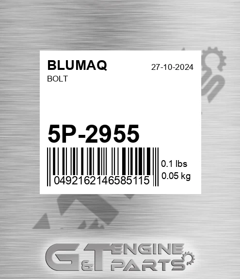 5P-2955 Bolt