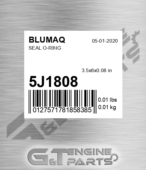 5J-1808 Seal O-ring for BLUMAQ